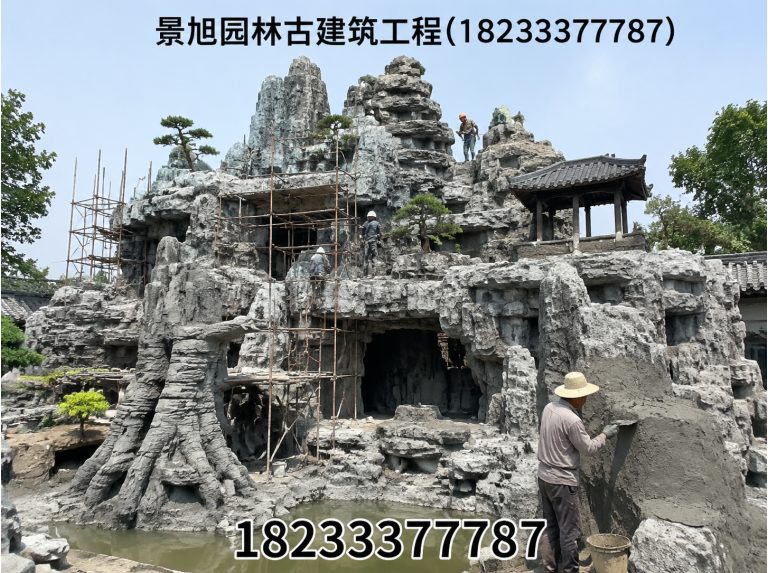 涞水县仿古牌楼展示图